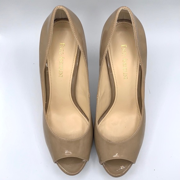 Enzo Angiolini Nude Heels Size 9 - Picture 6 of 16